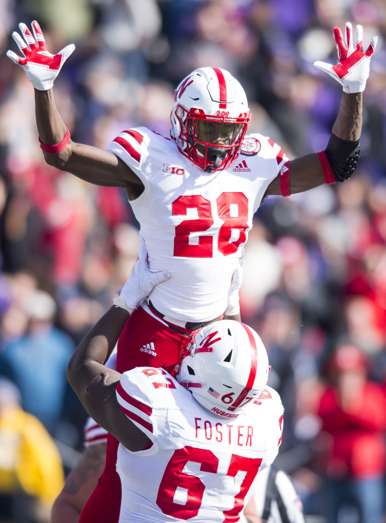 Nebraska vs. Northwestern, 10/13/18